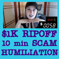 findom ripoff fetish scam humiliation clip