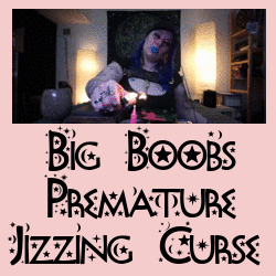 femdom witchcraft sorceress big boobs premature ejaculation curse